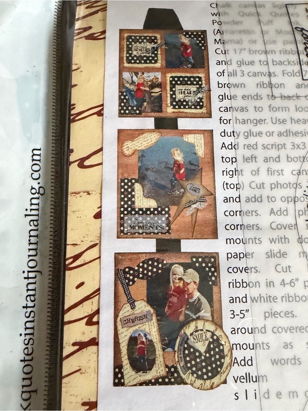Quick Quotes Hanging Canvas Photo Kit - Picture 2 of 2